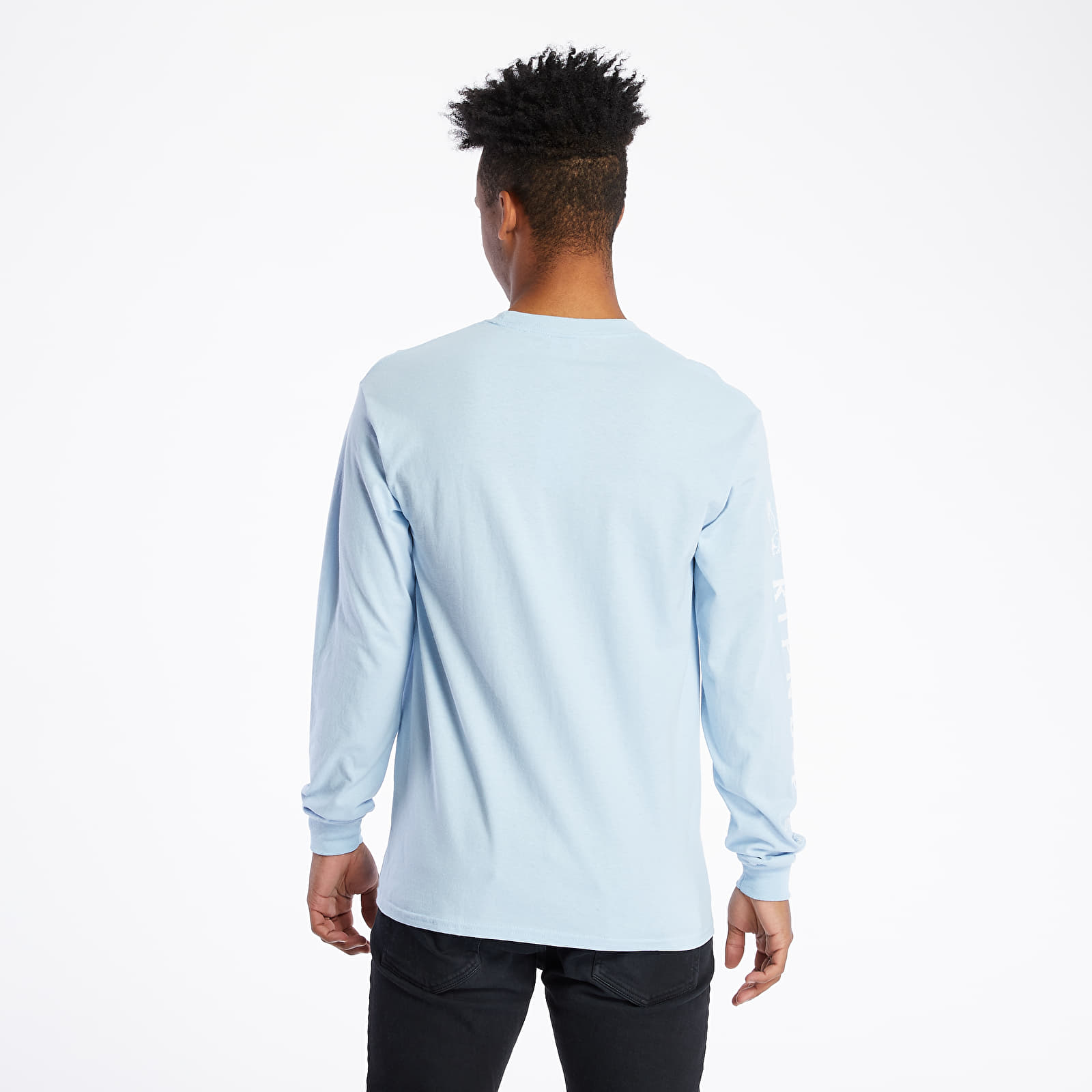 T-shirts RIPNDIP Lord Nermal Long Sleeve Tee Baby Blue
