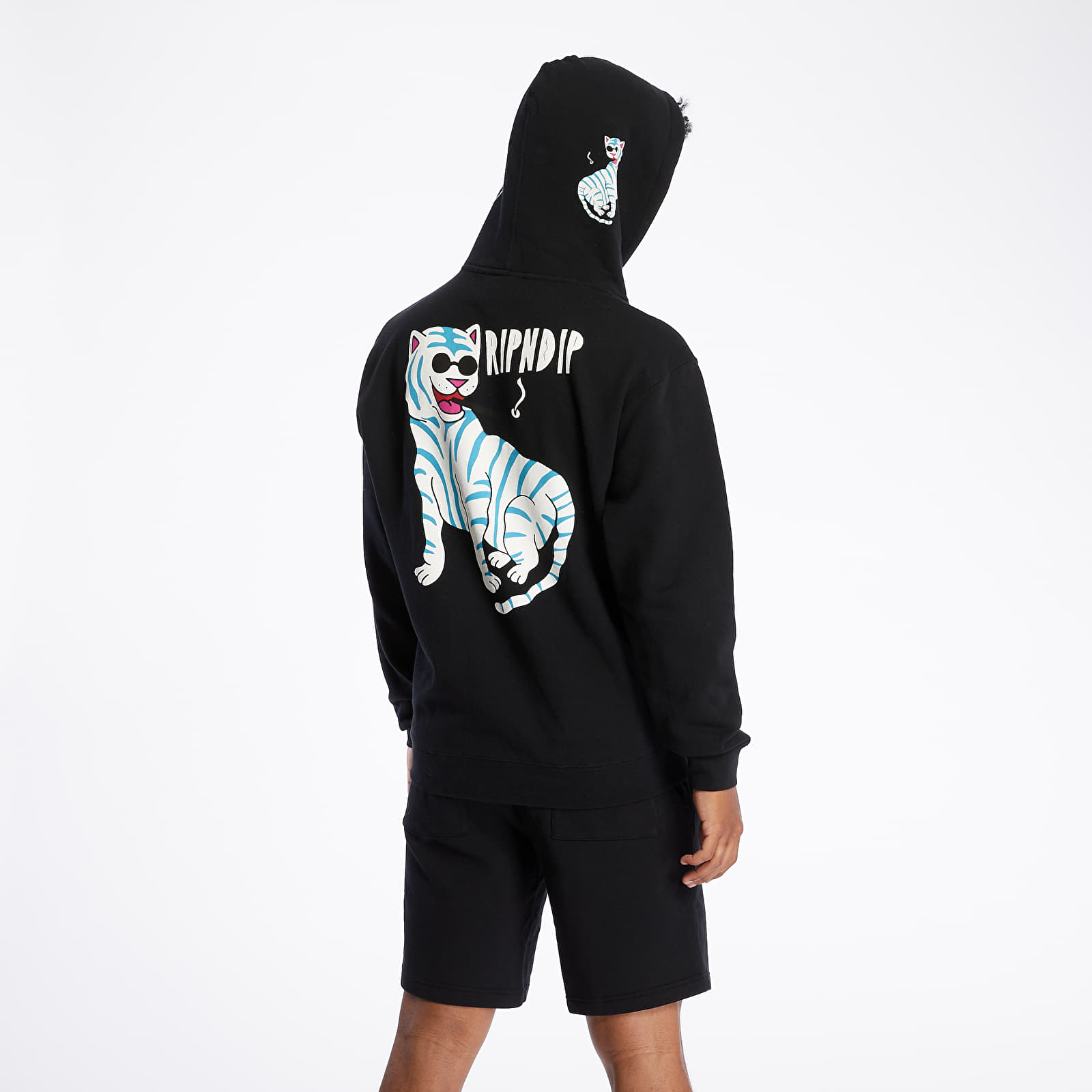 Sudaderas RIPNDIP Cool Cat Hoodie Black