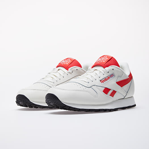 Men s shoes Reebok Classic Leather MU Chalk Radiate Red Black Footshop