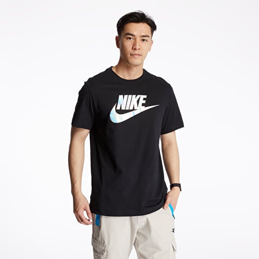 T shirts Nike Sportswear Festival Hybrid Tee Black Footshop