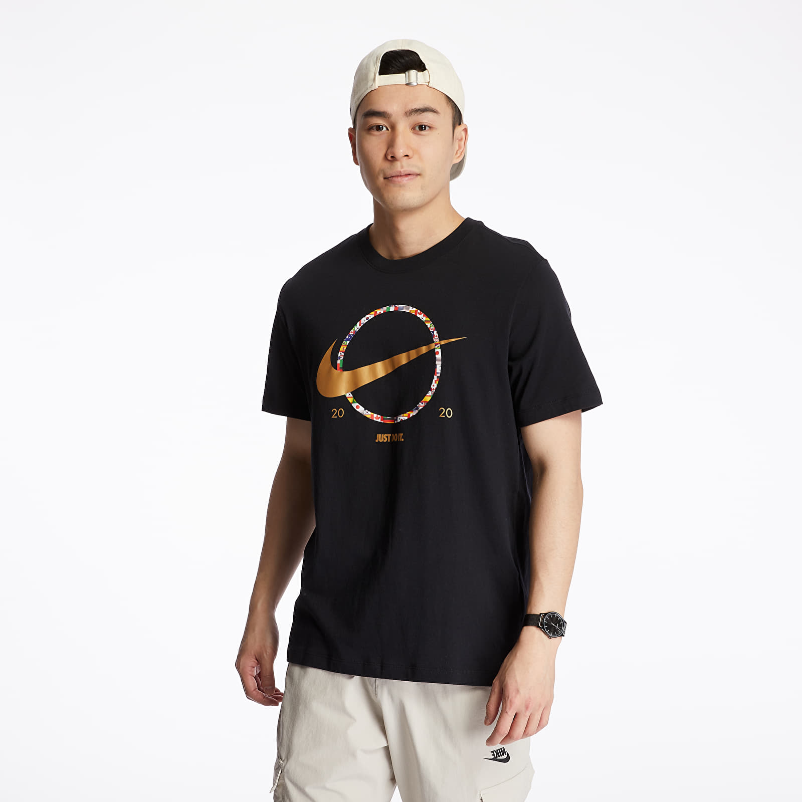 Тениски Nike Sportswear Preheat Swoosh Tee Black