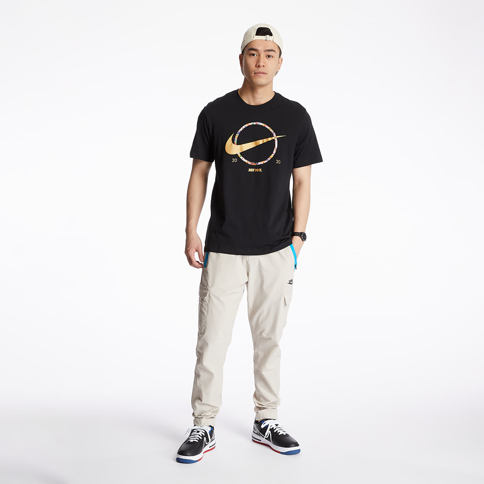 Тениски Nike Sportswear Preheat Swoosh Tee Black