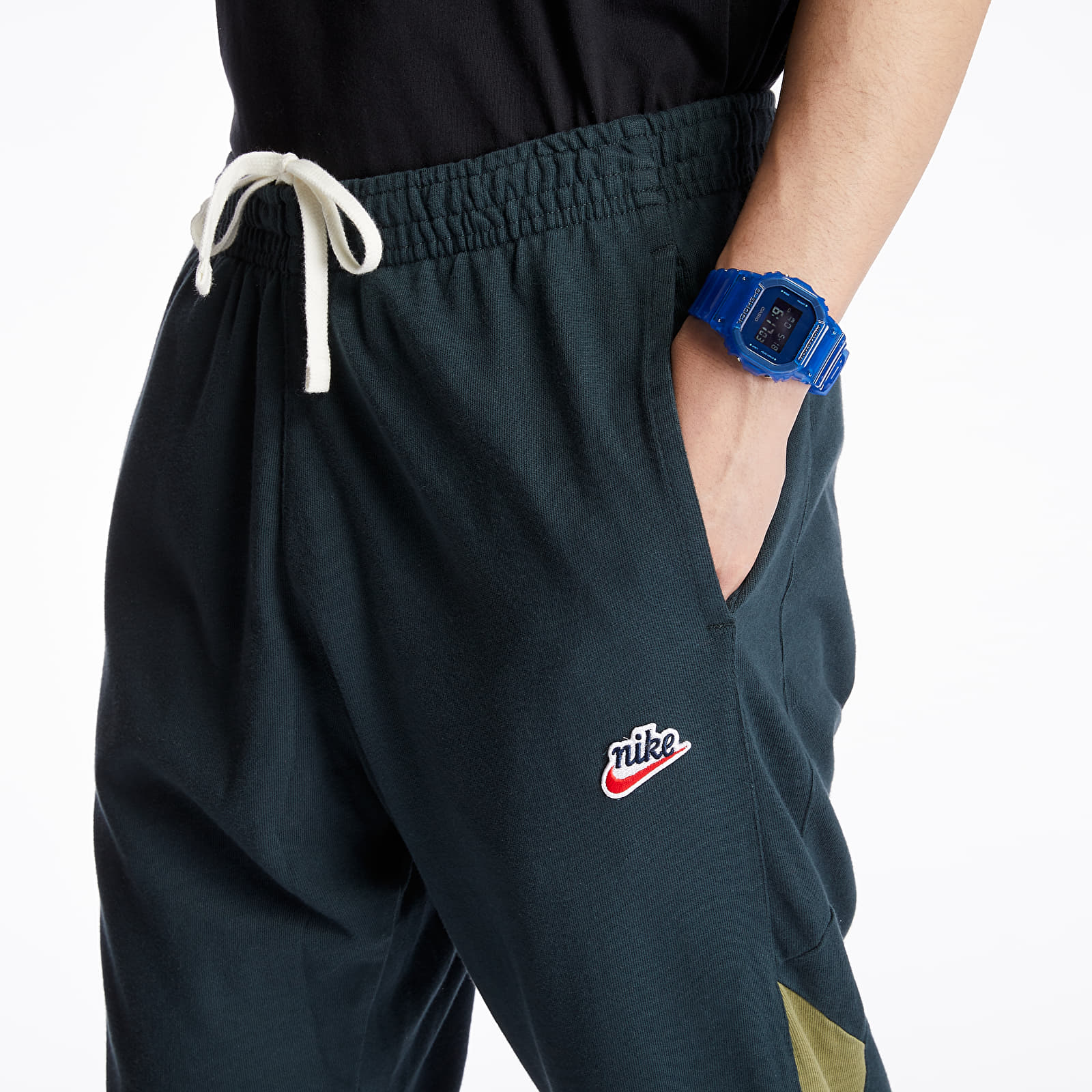 Jeans e pantaloni Nike Sportswear Heritage Signature Pants Seaweed/ Thermal Green/ Sail