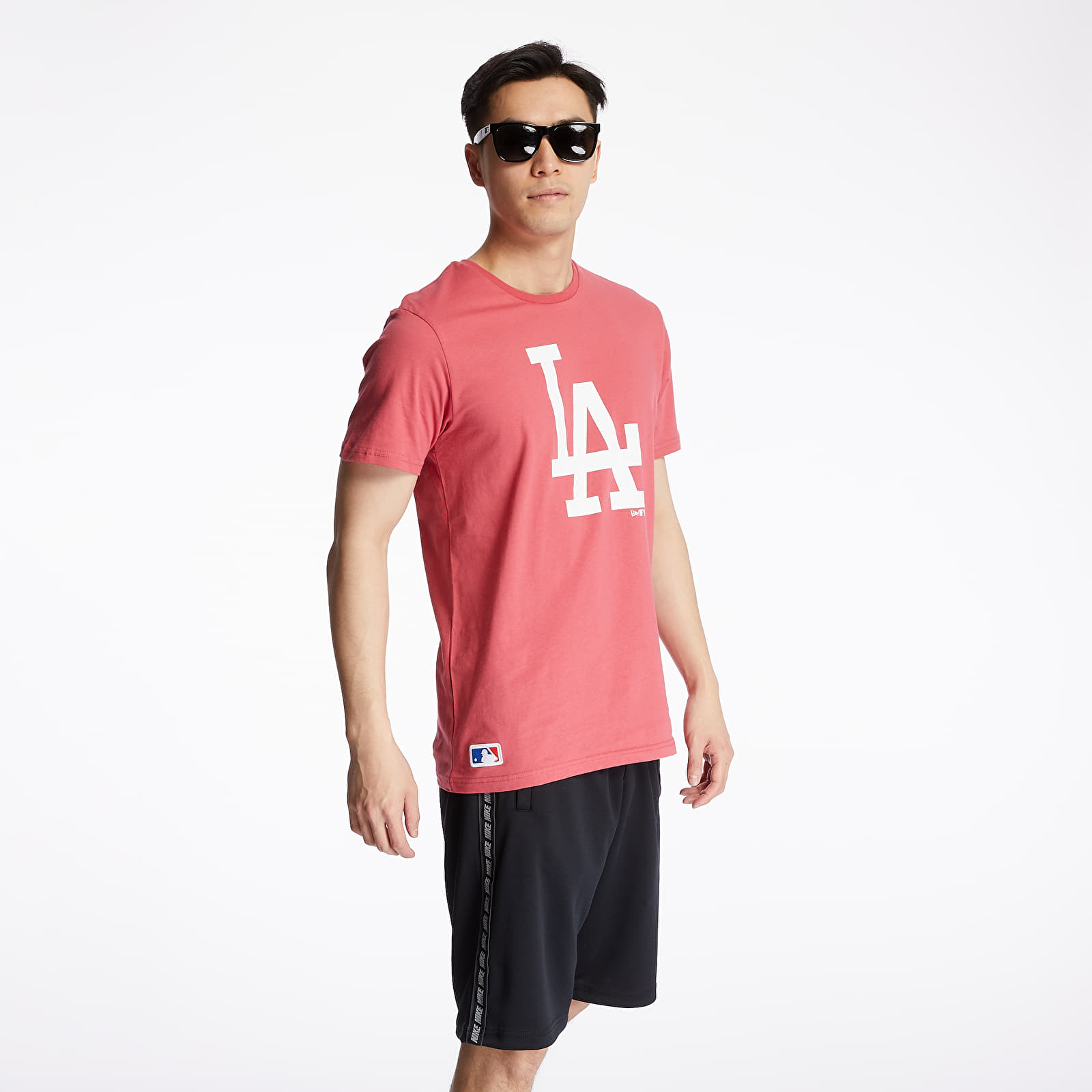 T-Shirts New Era Los Angeles Dodgers Seasonal Team Logo Tee Pink