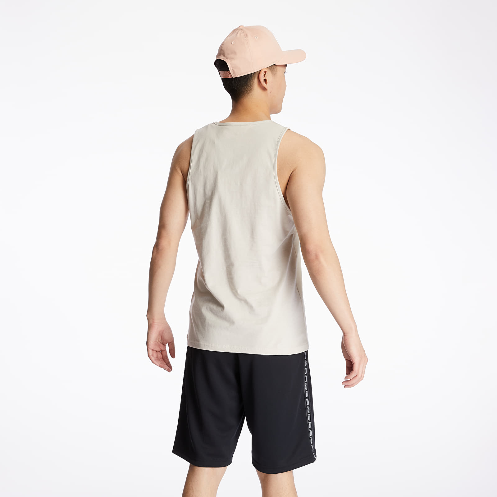 T-shirts New Era MLB Team Logo New York Yankees Tank Beige