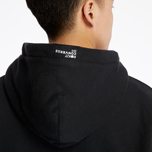 Hoodies and sweatshirts Converse x Rokit Pullover Hoodie Black Footshop