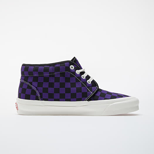 Vans Vault OG Chukka LX (Canvas/ Checkerboard) True Purple/ Grey