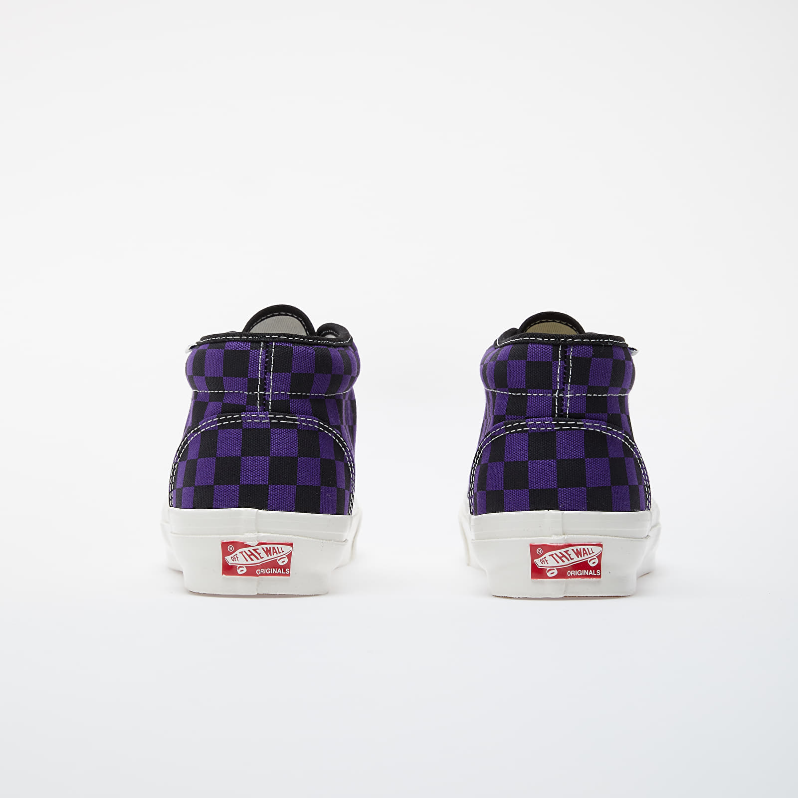 Purple and black checkered vans new arrivals