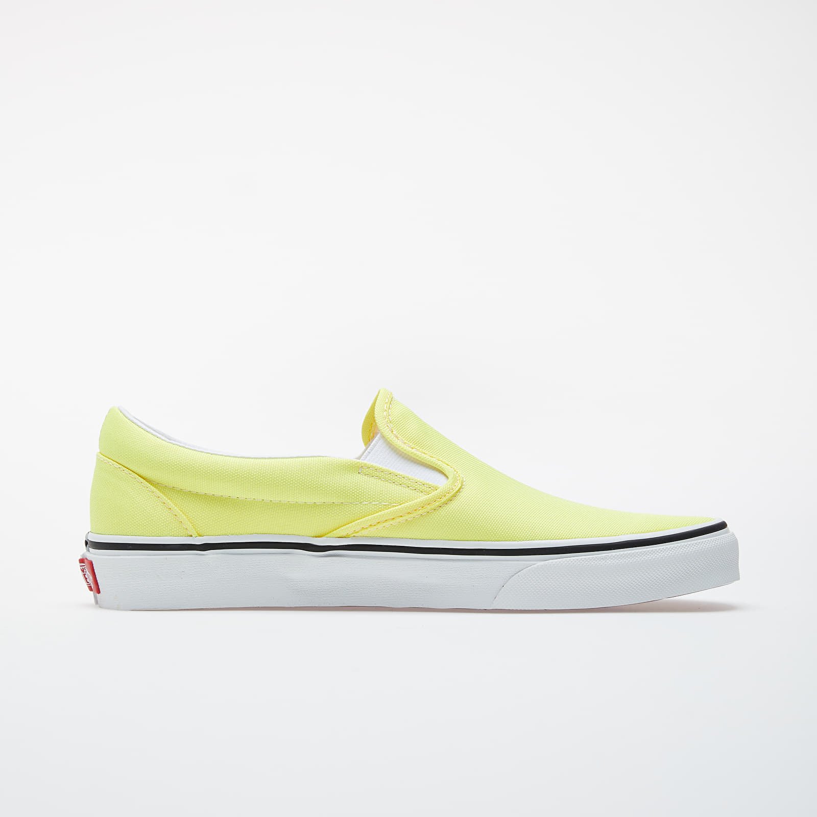 Neon vans sales slip ons