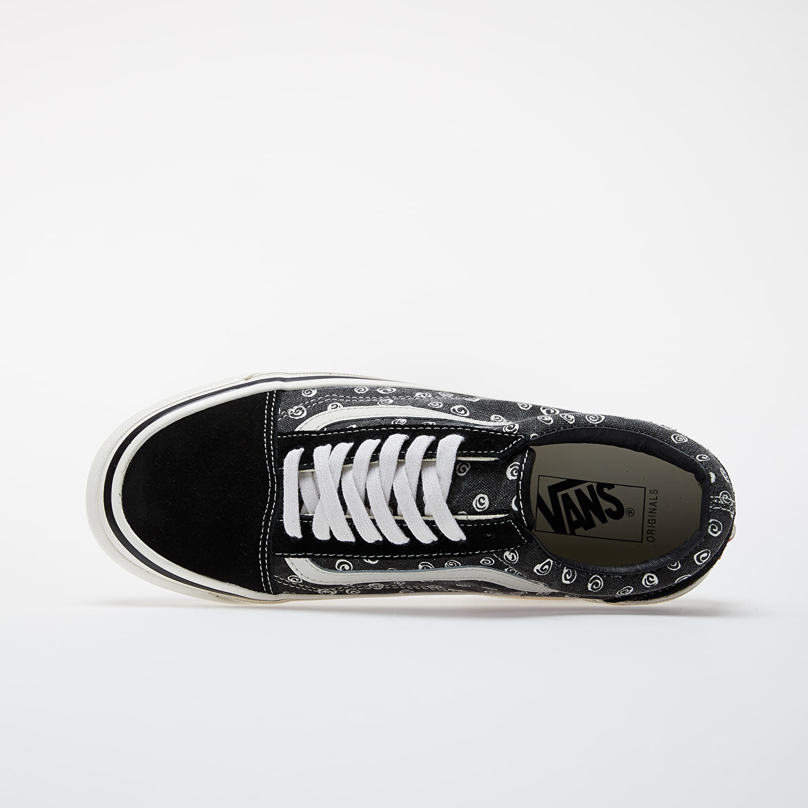 Men s shoes Vans Vault OG Old Skool LX OG Swirl Black Footshop
