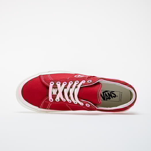 Men s shoes Vans OG Sid LX Canvas Racing Red Marshmallow Footshop