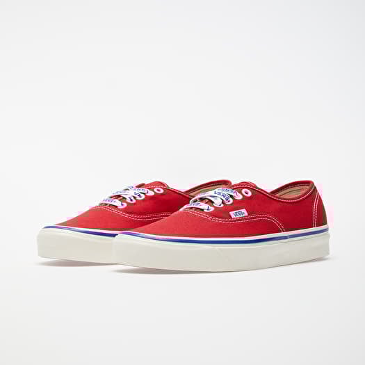 Vans authentic sale red blue
