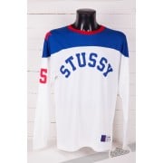 Stüssy Star Hockey Jersey White