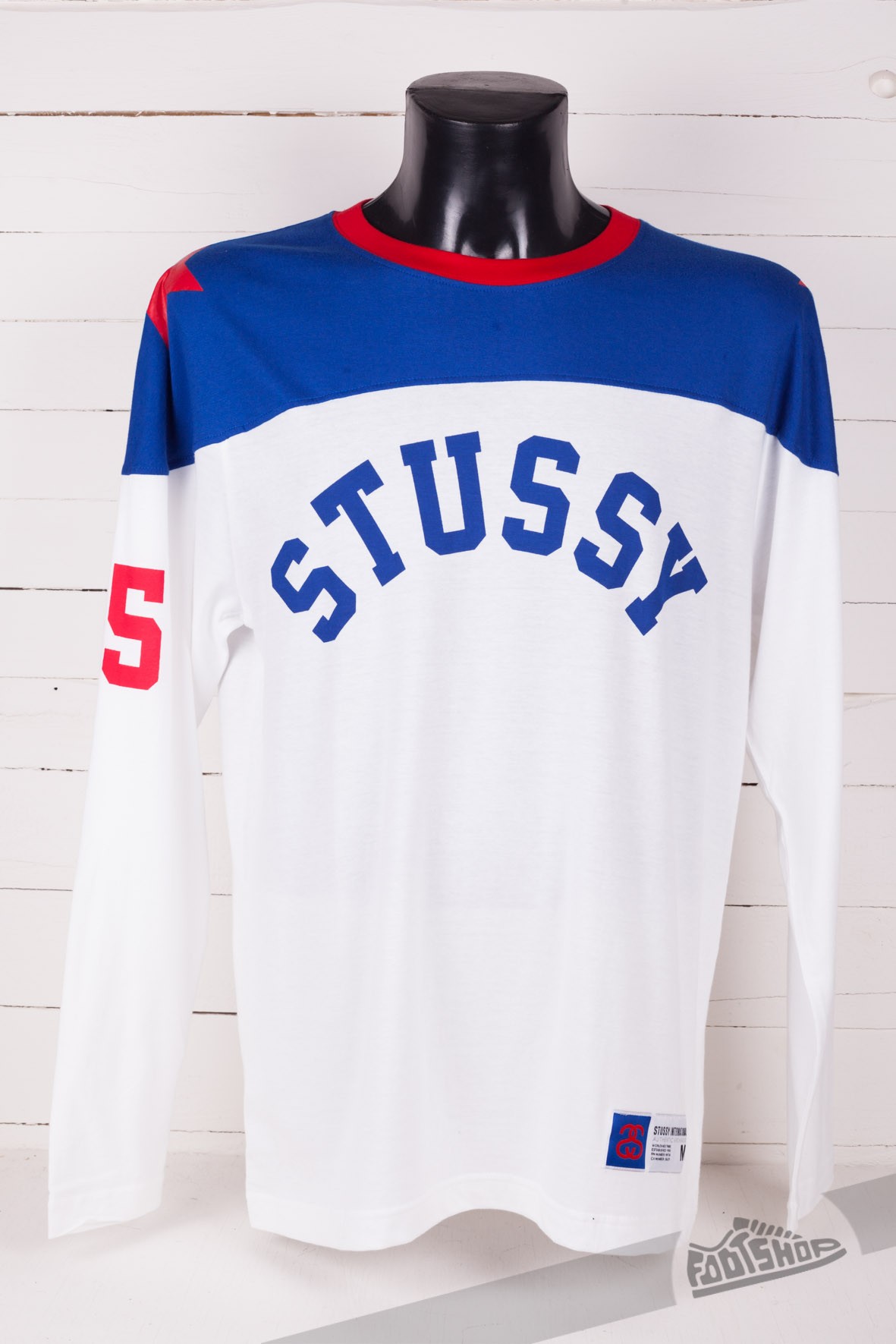 Camisetas Stüssy Star Hockey Jersey White