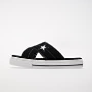 Converse one star black sandals online