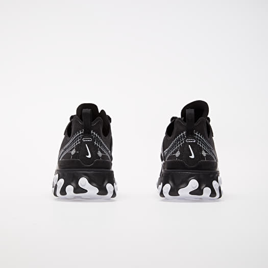 Men s shoes Nike React Element 55 Black White Footshop