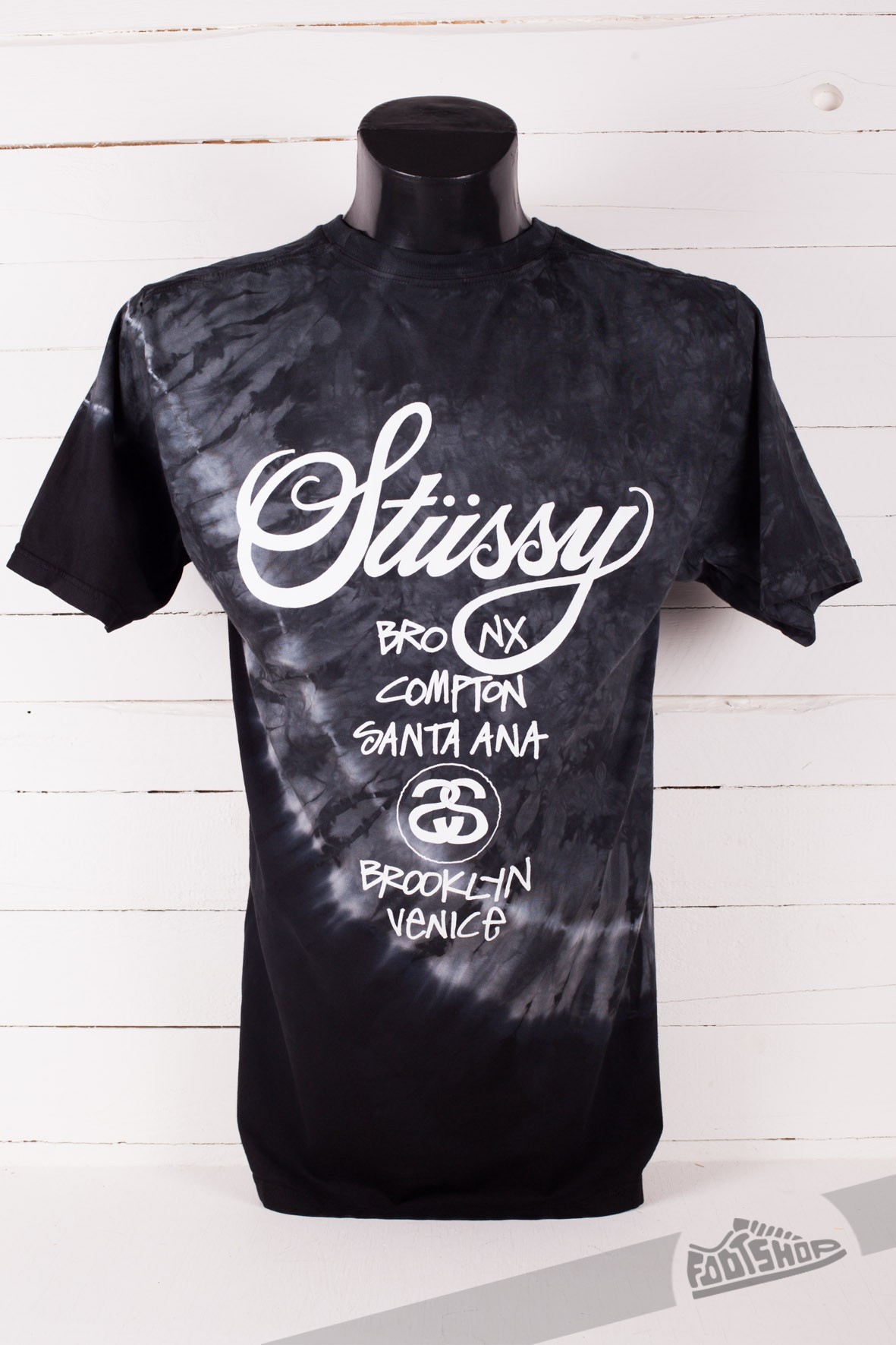 Stüssy World Tour TD Tee Grey | Footshop