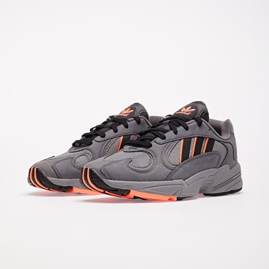 Men's shoes adidas Yung-1 Grey Six/ Core Black/ Signature Coral | Footshop