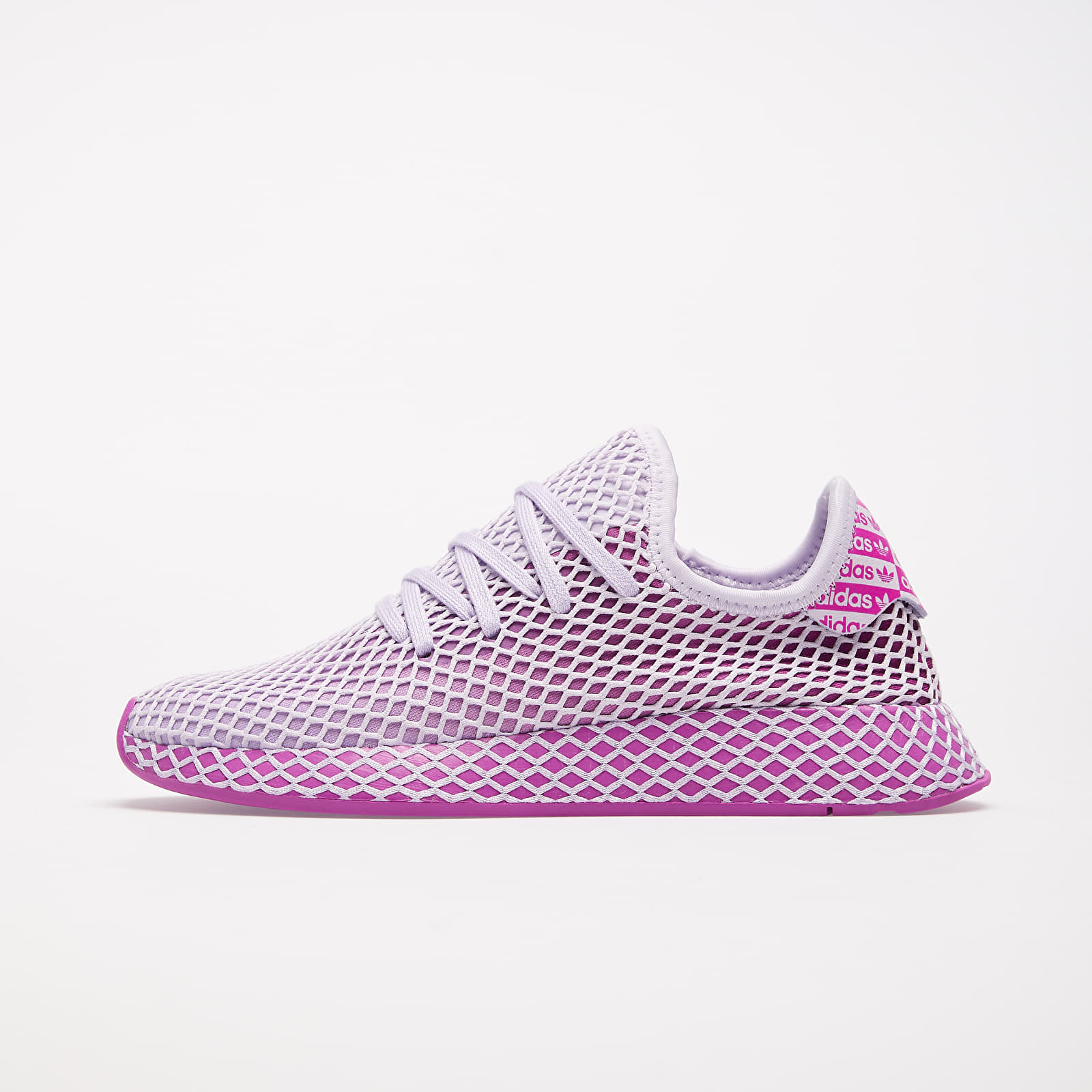 Women's shoes adidas Deerupt Runner W Purple Tint/ Purple Tint/ Vivid Pink