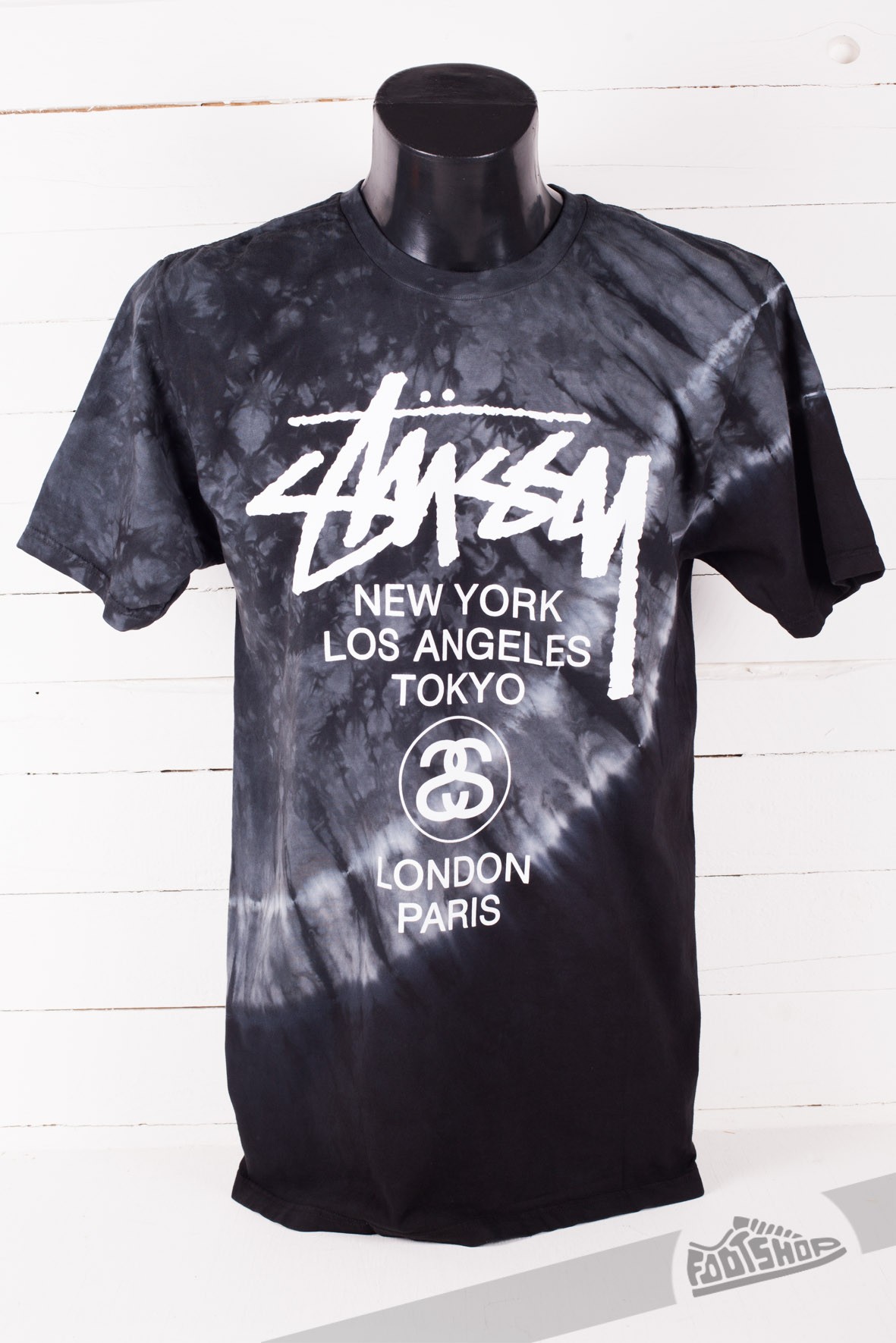 T-Shirts and shirts Stüssy World Tour TD Tee Grey (1903682 grey P