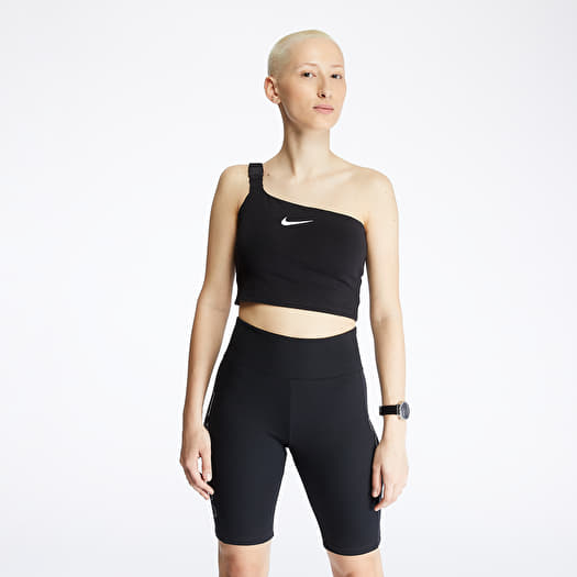 nike tick crop top