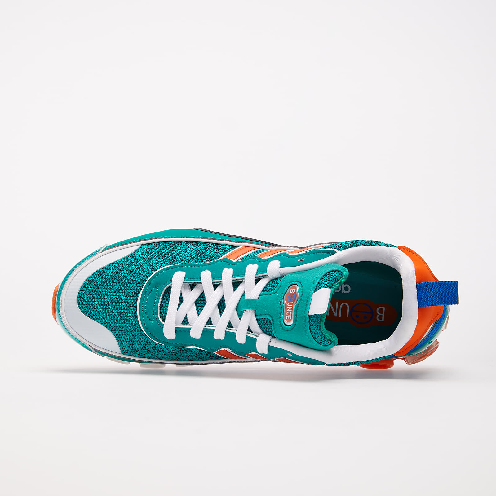 Herren Sneaker und Schuhe adidas Microbounce T1 Glow Green/ Orange/ Ftw White