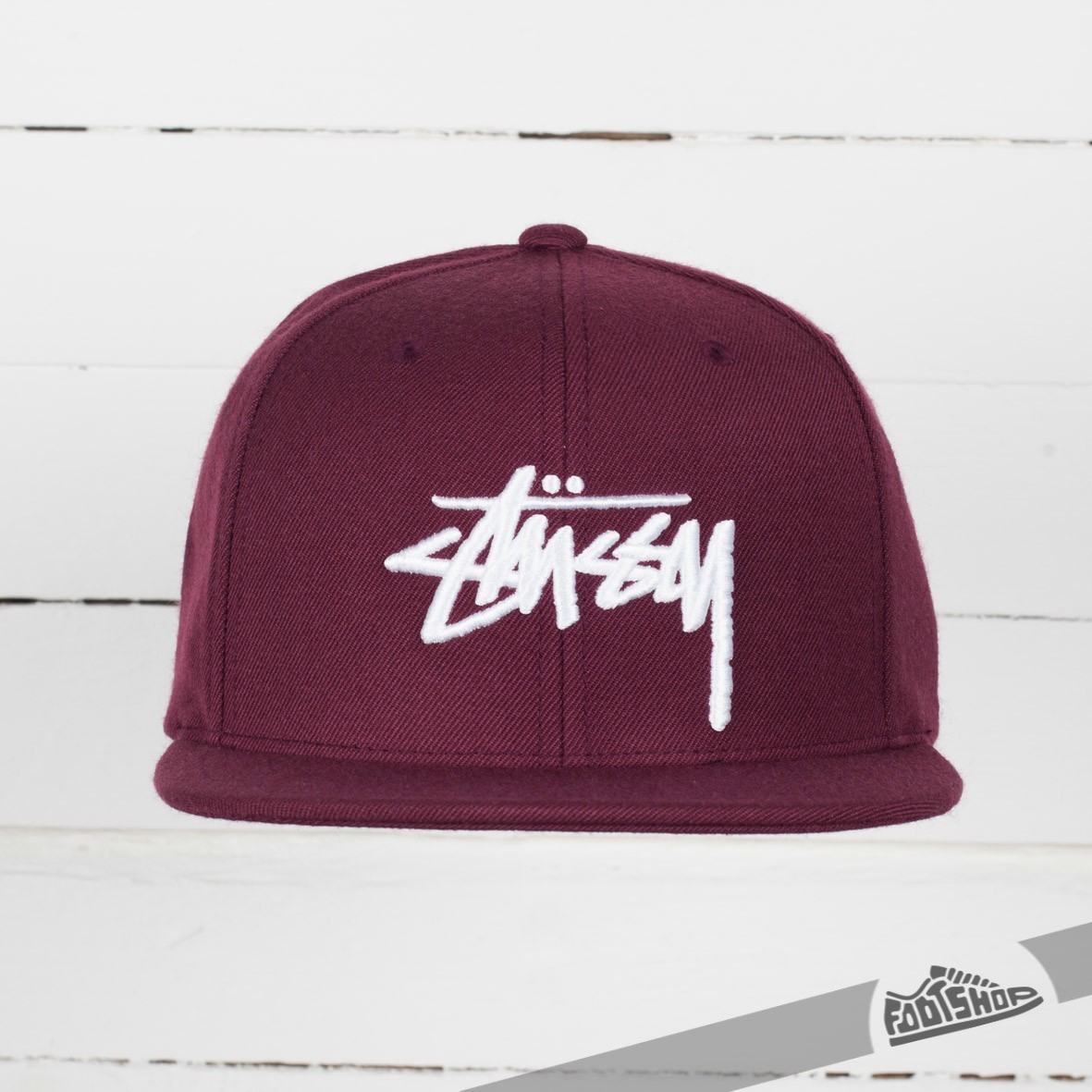 Burgundy stussy hat sale