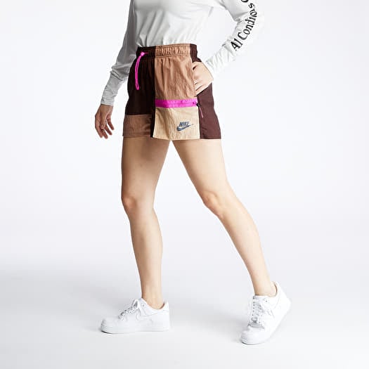 Shorts Nike Sportswear Icon Clash Shorts Earth Desert Dust Shimmer Footshop