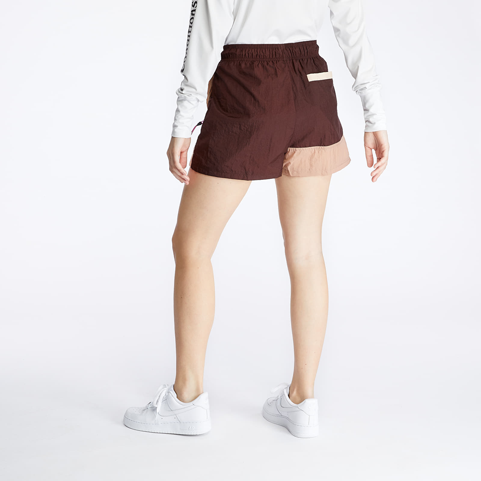 Shorts Nike Sportswear Icon Clash Shorts Earth/ Desert Dust/ Shimmer