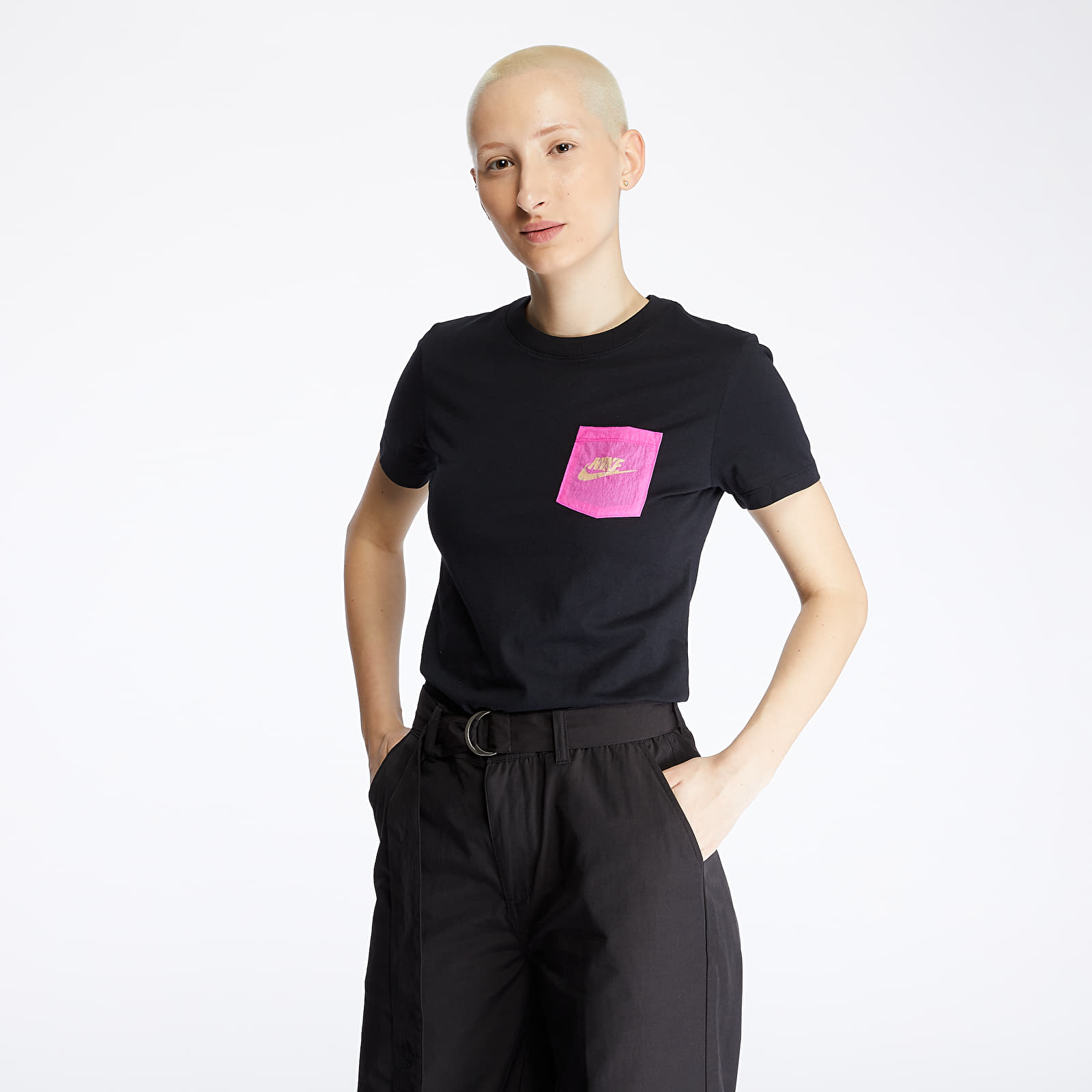 T-shirts Nike Sportswear Icon Clash Tee Black