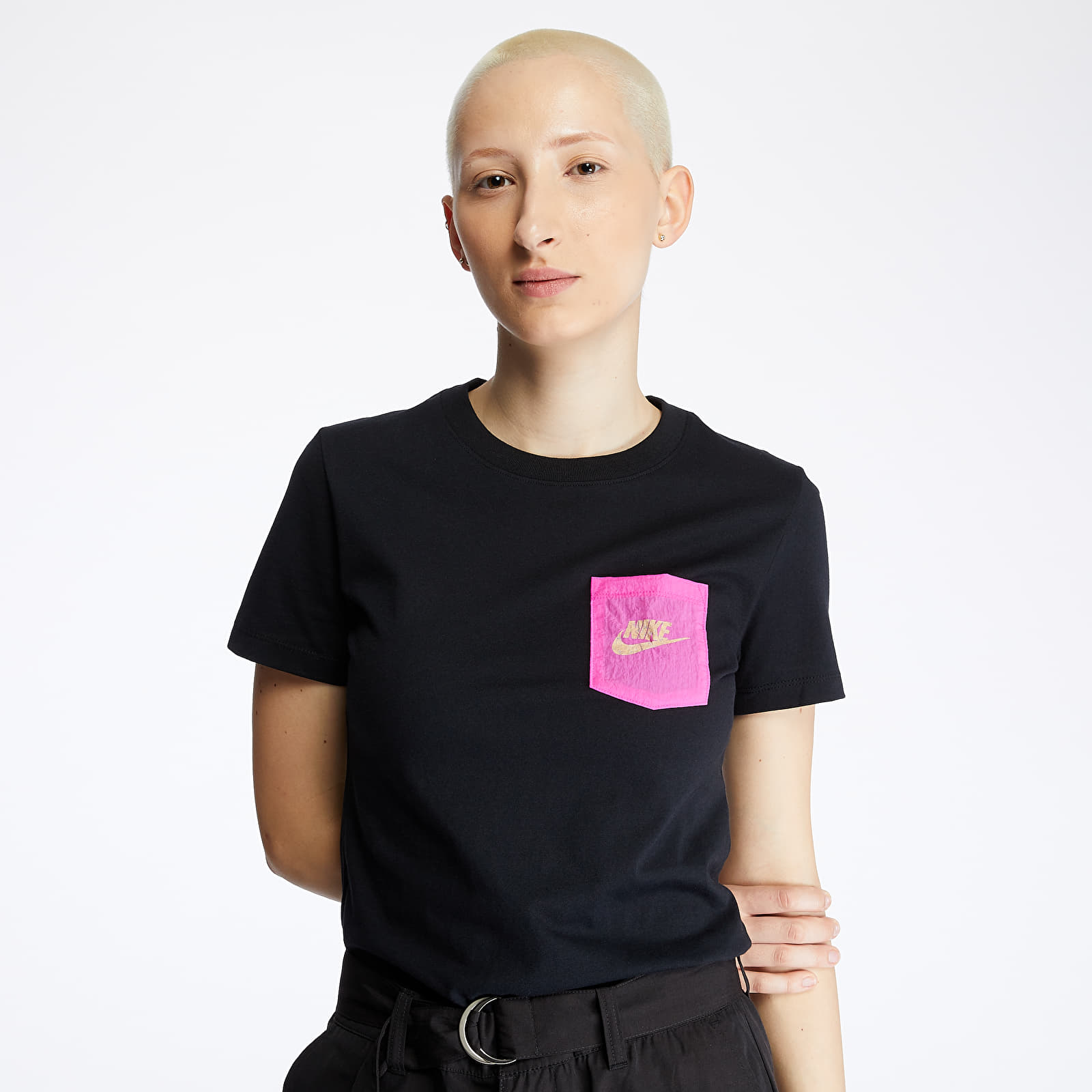 T-shirts Nike Sportswear Icon Clash Tee Black