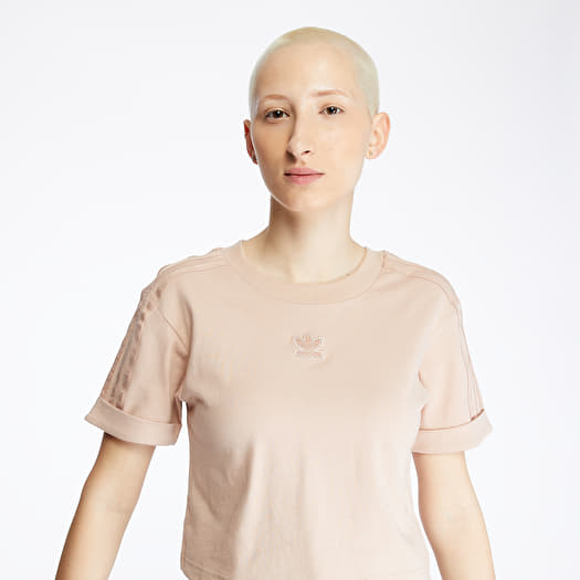 T-shirts adidas Cropped Tee Ash Pearl Footshop