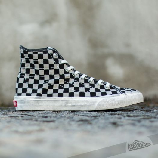 Vans sk8 clearance hi decon checkered