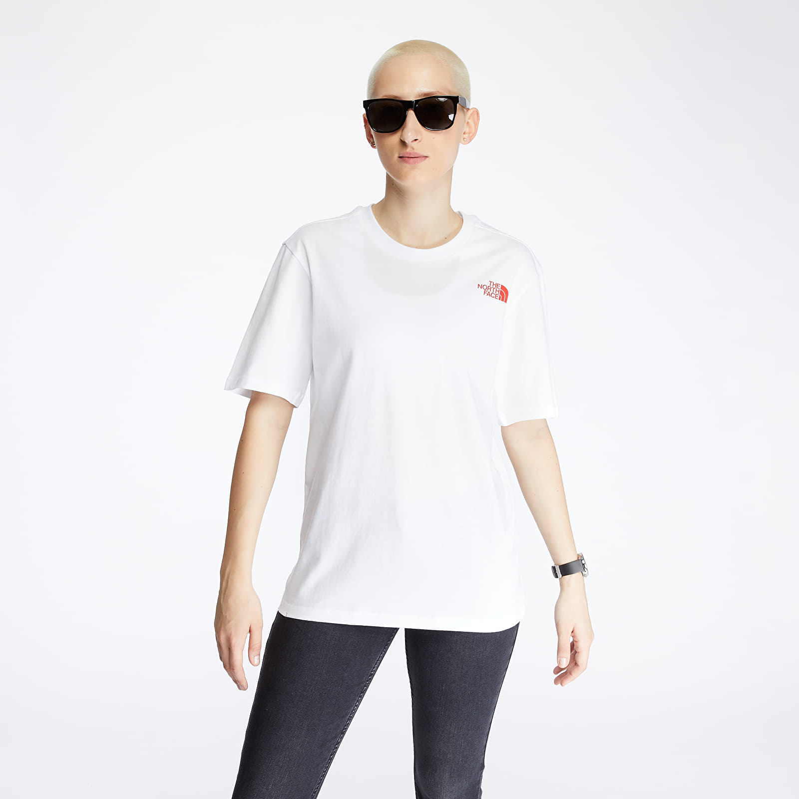 T-shirts The North Face Redbox Tee White