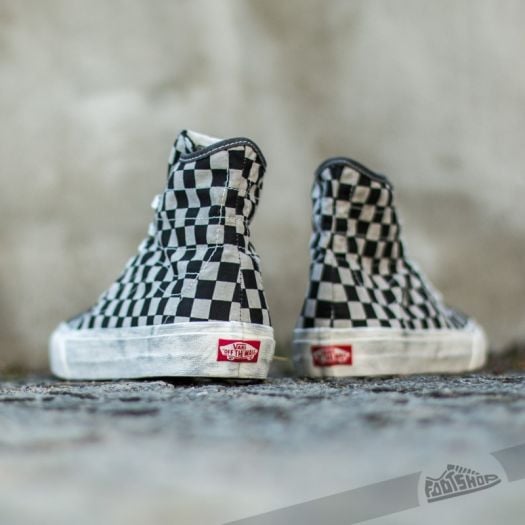 Vans sk8 online hi decon checkered