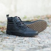 Men s shoes Vans Sk8 Hi MTE Black Leather Footshop