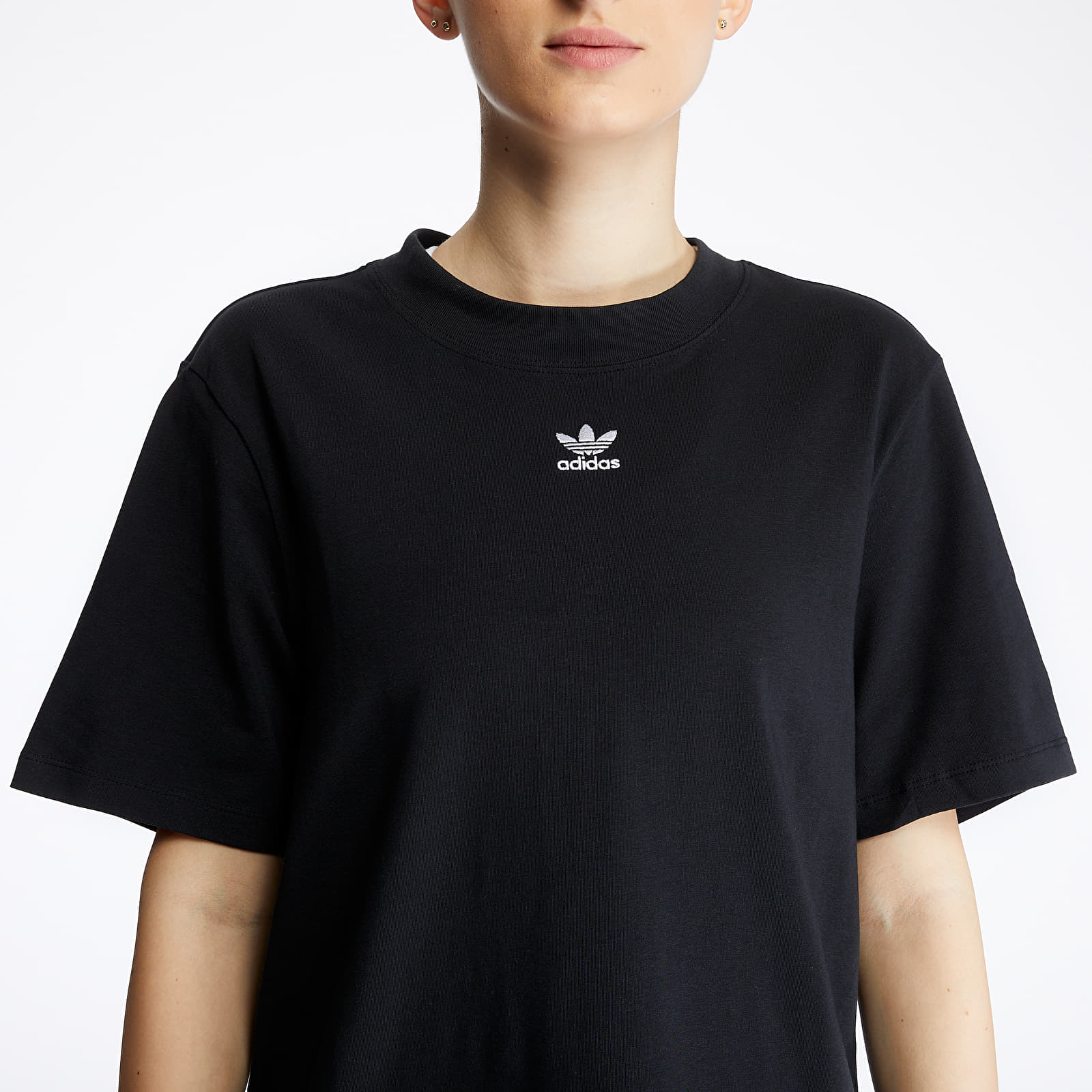 Obleke  adidas Trefoil Dress Black/ White