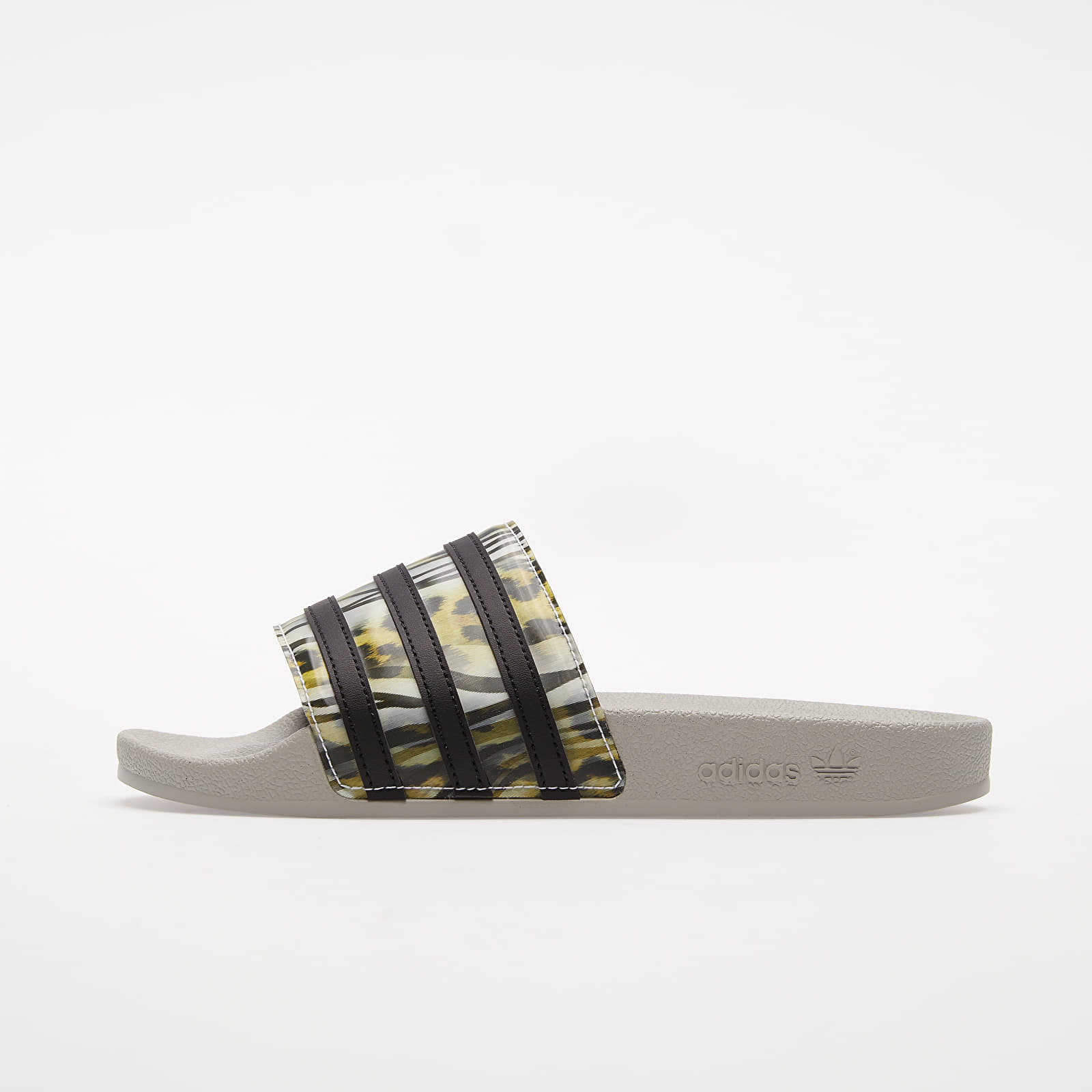 Women's shoes adidas Adilette W Core Black/ Core Black/ Metalic Grey