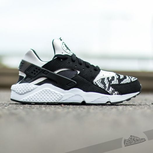 Men s shoes Nike Air Huarache Run PA Black White White Footshop