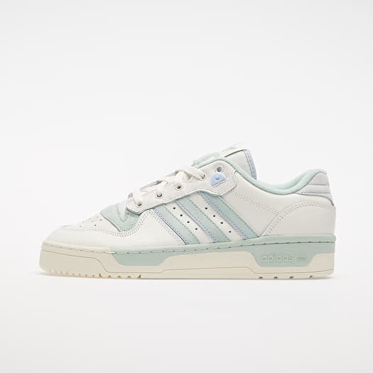 Men s shoes adidas Rivalry Low Cloud White Off White Green Tint