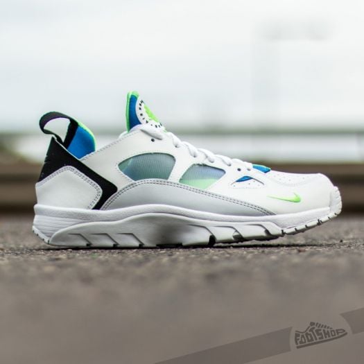 Men s shoes Nike Air Trainer Huarache Low White Scream Green