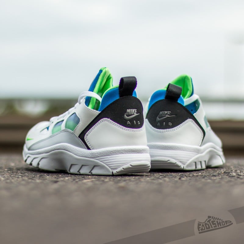 Buty męskie Nike Air Trainer Huarache Low White/ Scream Green-Royal Blue