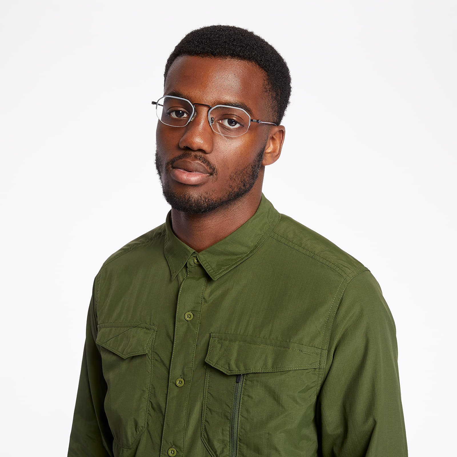 Herreklær The North Face Sequoia Long Sleeve Shirt Green