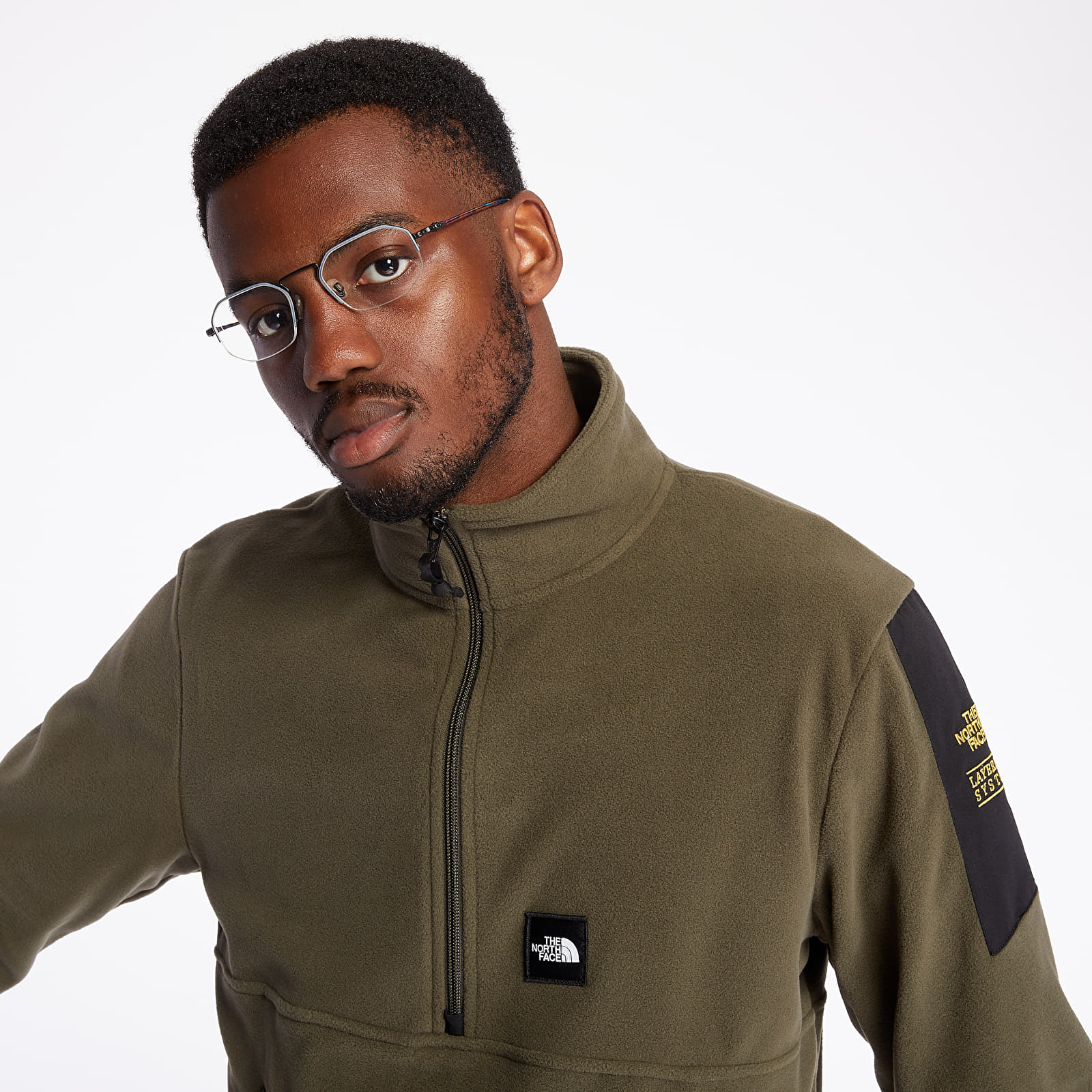 Hoodies and sweatshirts The North Face Boruda Fleece Jacket Taupe Green Footshop