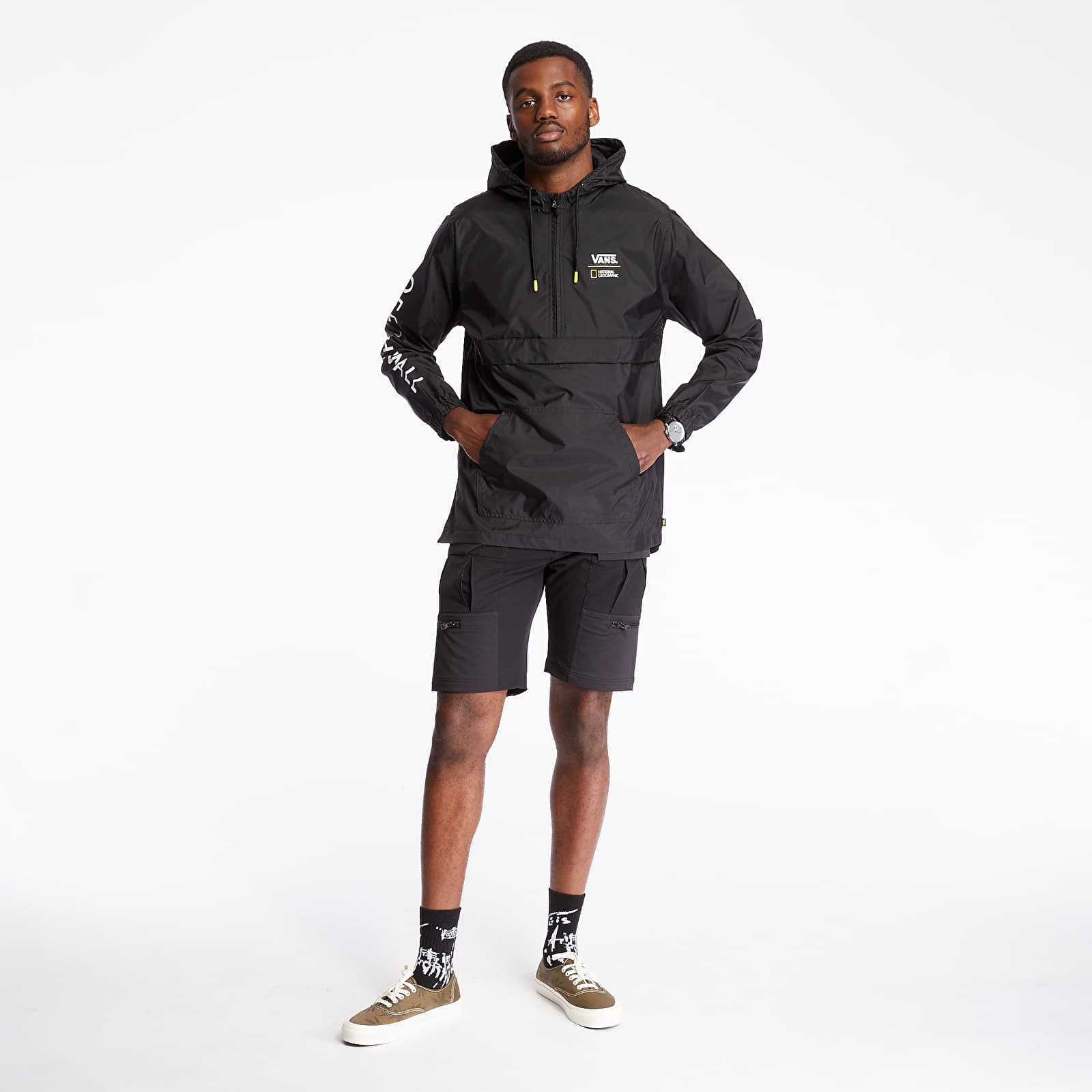Jackets Vans x National Geographic Anorak Jacket Black