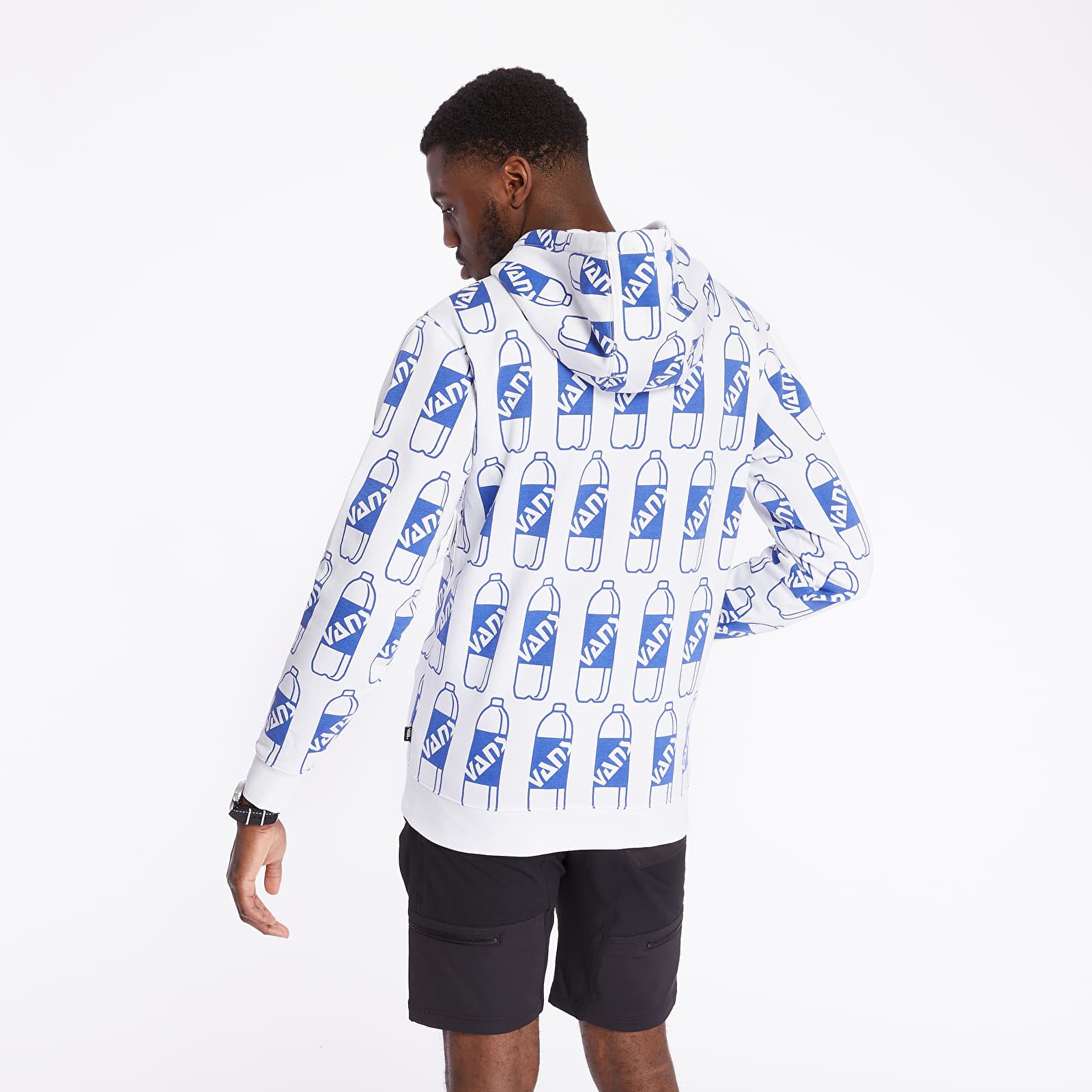 Džemperiai su gobtuvais ir džemperiai Vans x Fergus Pullover Hoodie White