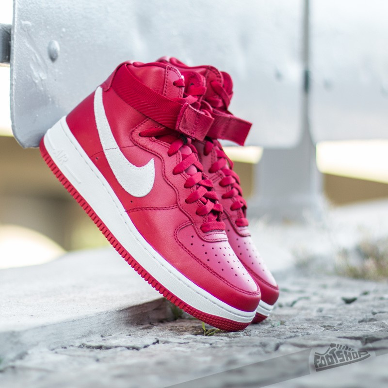 Men's shoes Nike Air Force 1 Hi Retro QS Gym Red/ Summit White