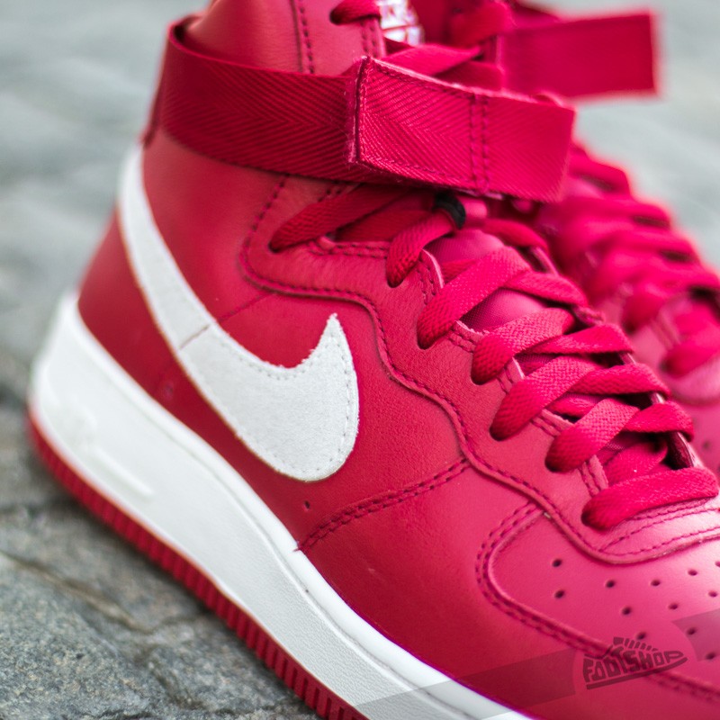 Nike air force 1 high id red best sale