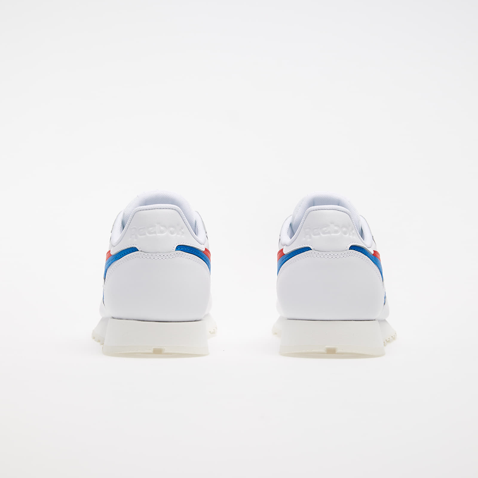 Men's shoes Reebok Classic Leather White/ Instinct Red/ Dynamic Blue