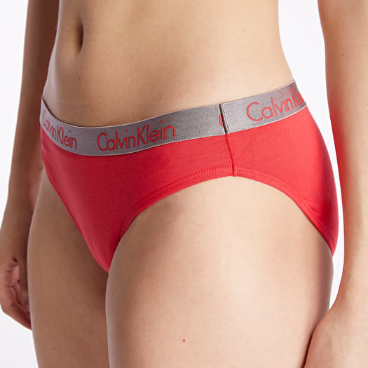 Red calvin klein clearance womens underwear
